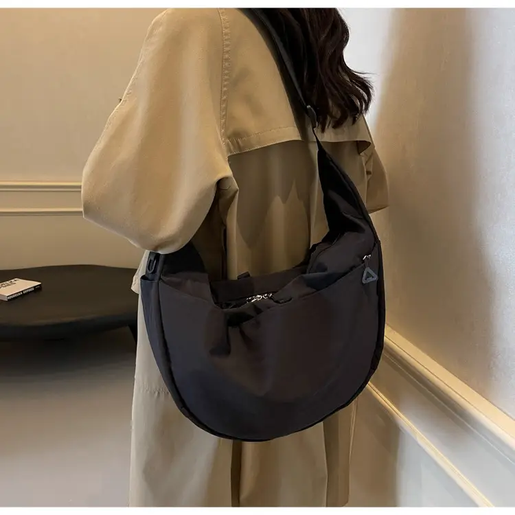 Women Orange Crossbody Bag Nylon 2025 — feature 24