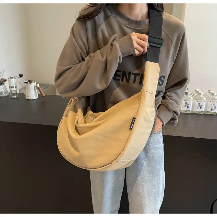 Women Orange Crossbody Bag Nylon 2025 — feature 33
