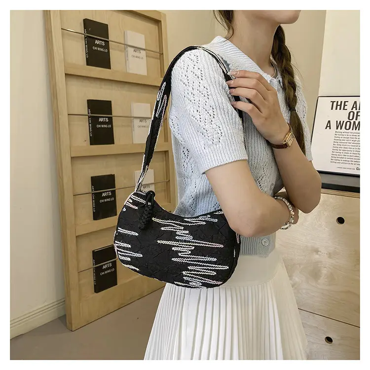 Rainbow Striped Sweet Shoulder Bag for Girls — feature 15