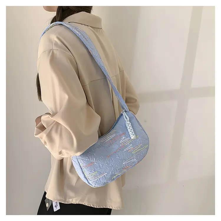 Rainbow Striped Sweet Shoulder Bag for Girls — feature 16