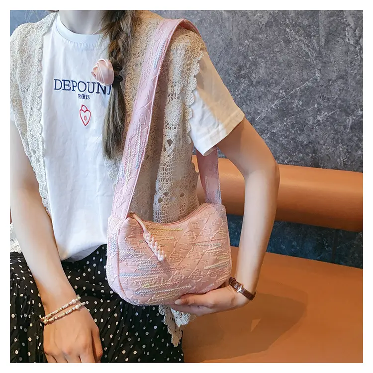 Rainbow Striped Sweet Shoulder Bag for Girls — feature 18