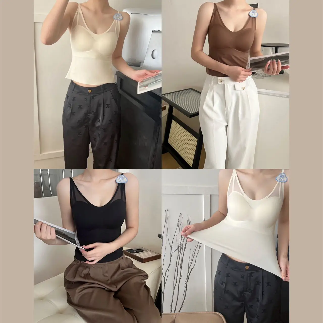 Traceless Belted Chest Pad for Plus Size Women - Image 7