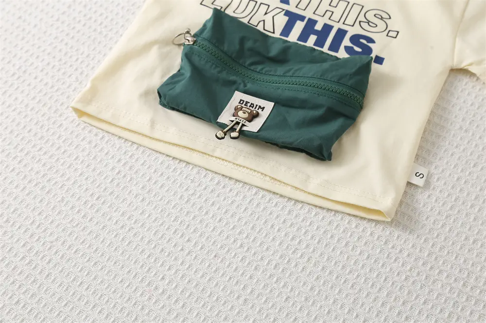Boys Summer 2-5Yr English Pocket T-Shirt Shorts Set — feature 8