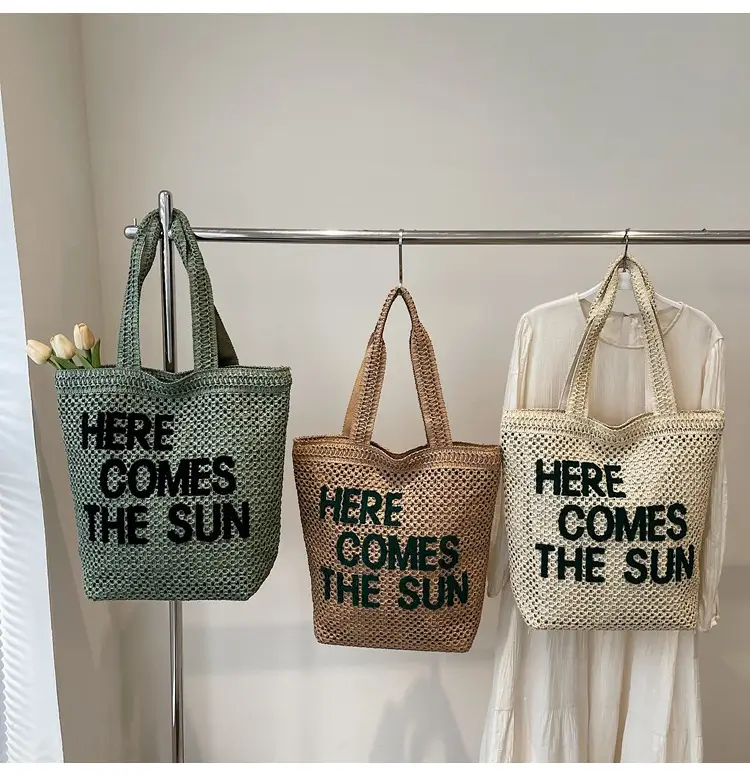 Women Crossbody Straw Bag Spring Summer 2026 — feature 1