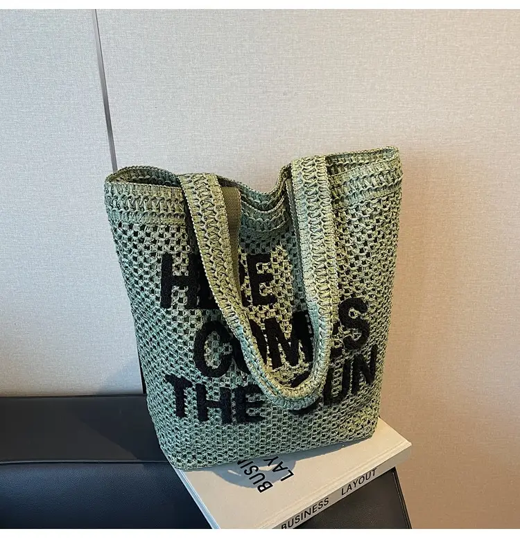 Women Crossbody Straw Bag Spring Summer 2026 — feature 11