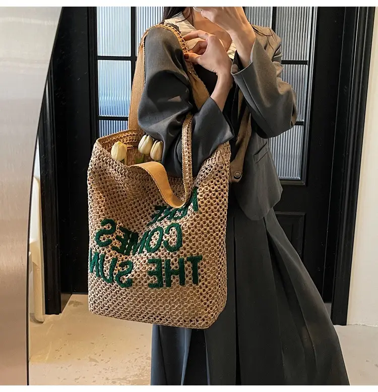 Women Crossbody Straw Bag Spring Summer 2026 — feature 13