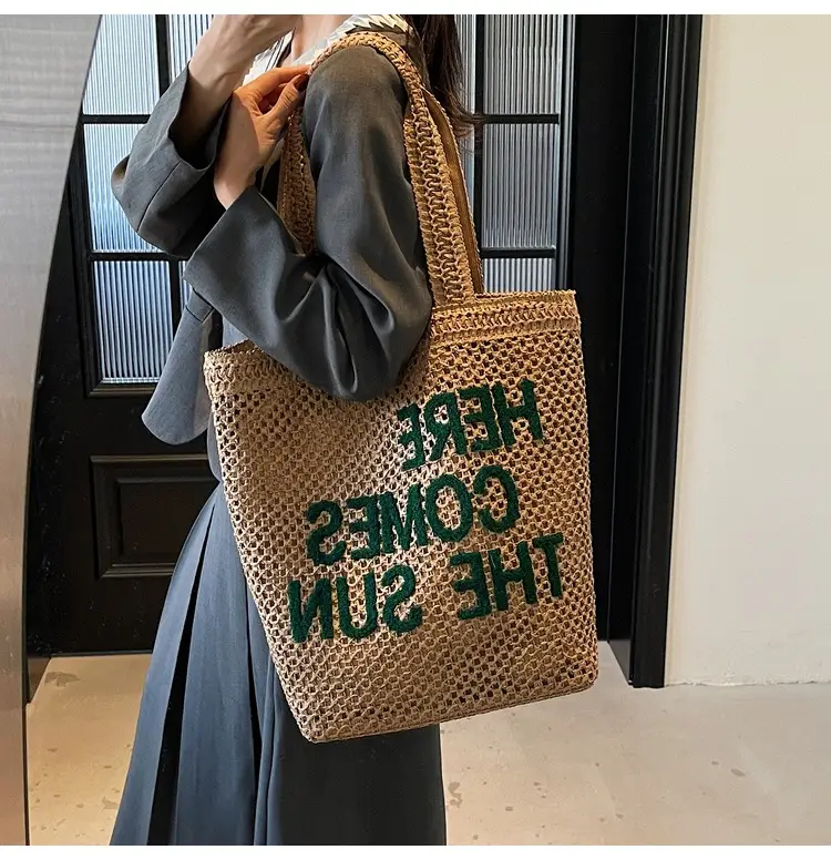 Women Crossbody Straw Bag Spring Summer 2026 — feature 14