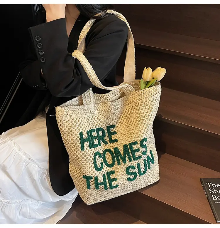 Women Crossbody Straw Bag Spring Summer 2026 — feature 18