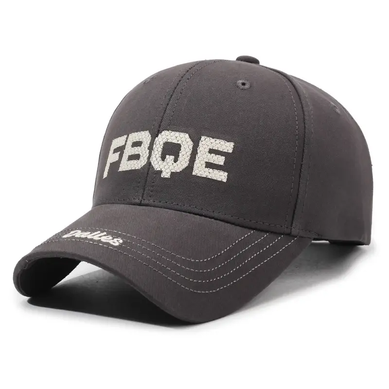 FBQE Embroidered Baseball Cap Black - Image 2