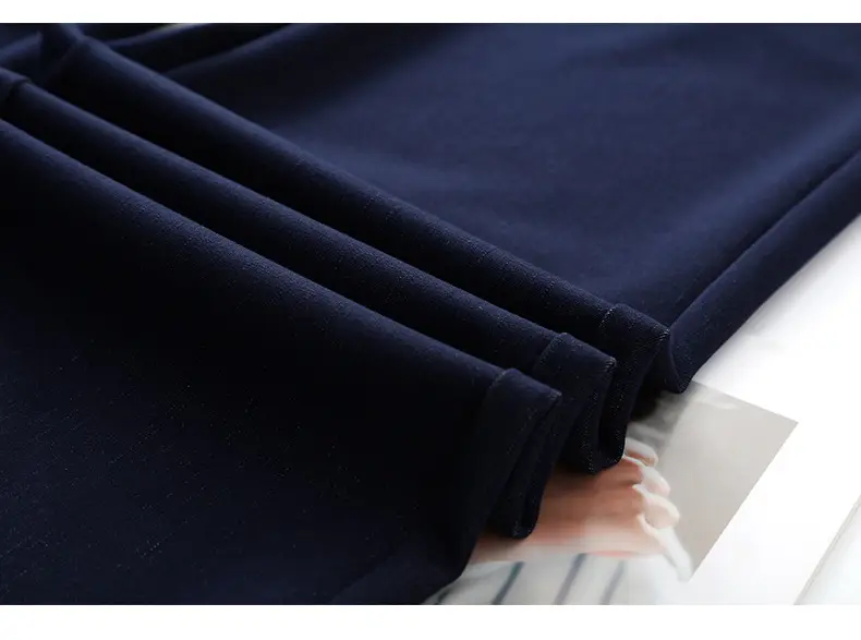 Dark Blue Slimming Long Pants for Women Spring 2026 — feature 22