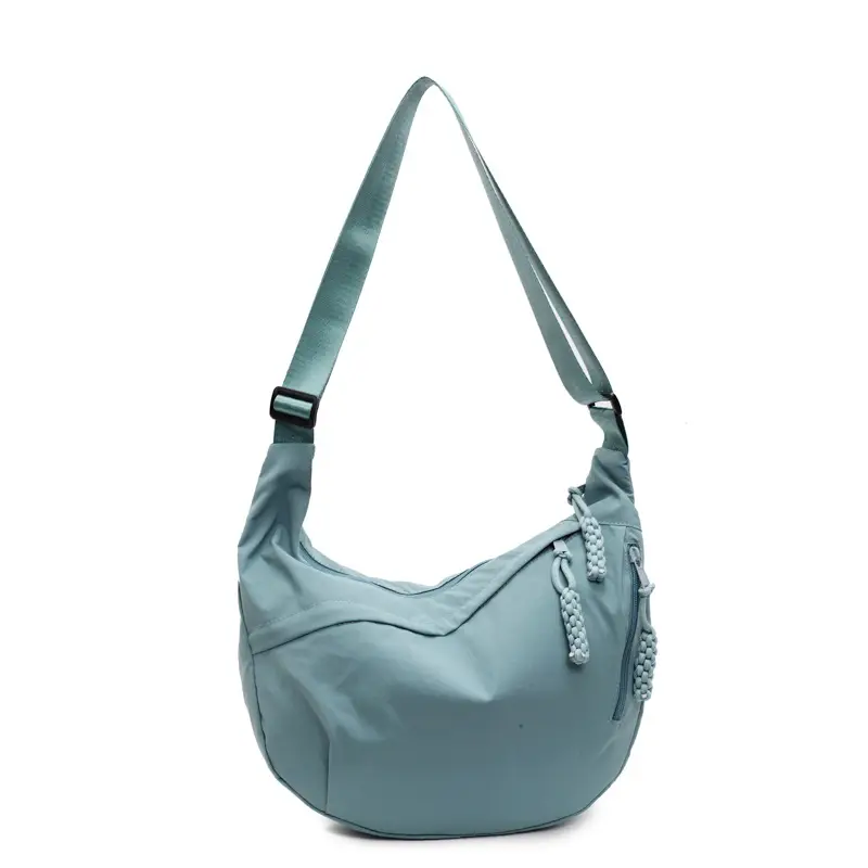 Women's Beige Crossbody Bag with Chain Strap Large Capacity