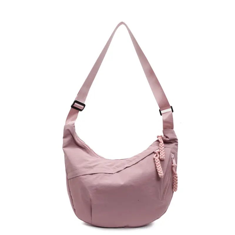 Women's Beige Crossbody Bag with Chain Strap Large Capacity