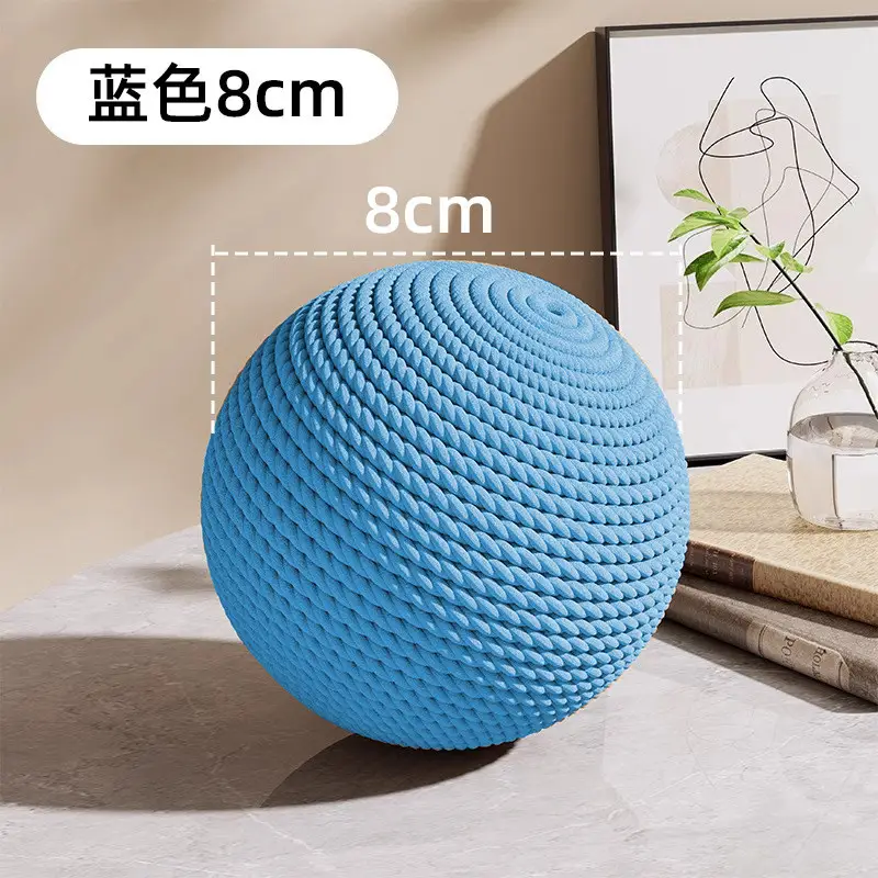 Cat Toy Sisal Ball Super Large Self-hi Soothing Artifact Fun Cat Stick Grinding Teeth Bite Resistant Voice Ball Cat Supplies Complete Book