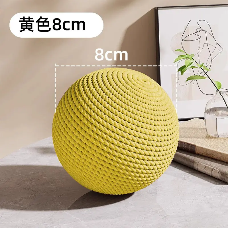 Cat Toy Sisal Ball Super Large Self-hi Soothing Artifact Fun Cat Stick Grinding Teeth Bite Resistant Voice Ball Cat Supplies Complete Book