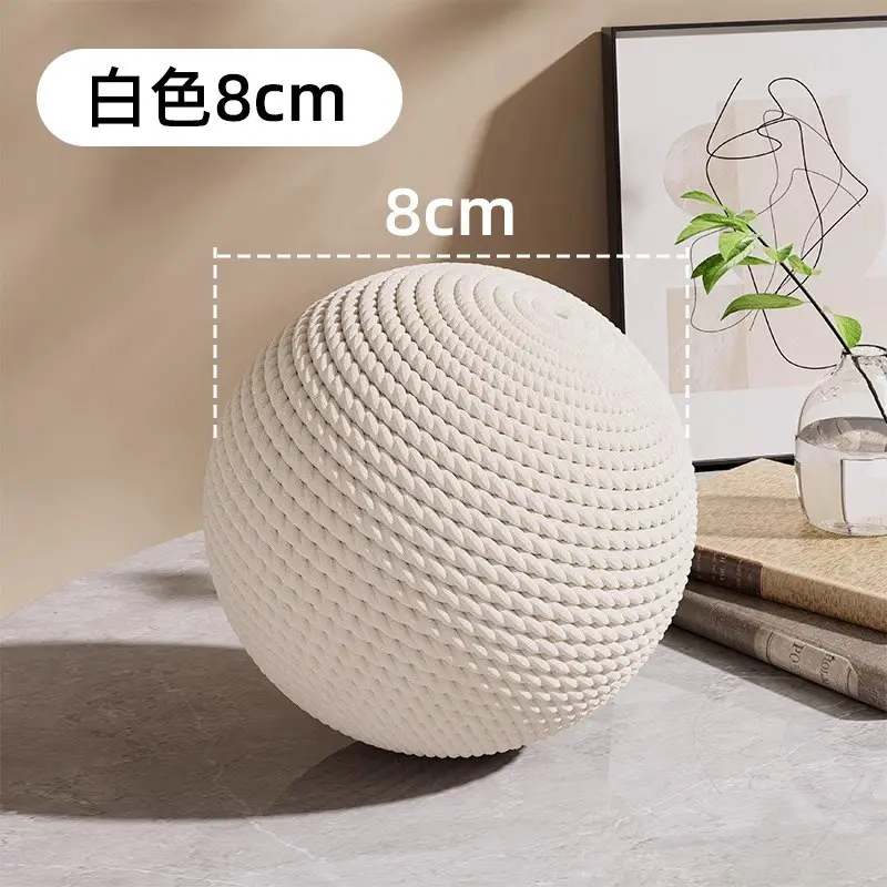 Cat Toy Sisal Ball Super Large Self-hi Soothing Artifact Fun Cat Stick Grinding Teeth Bite Resistant Voice Ball Cat Supplies Complete Book