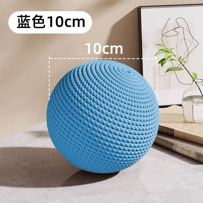 Cat Toy Sisal Ball Super Large Self-hi Soothing Artifact Fun Cat Stick Grinding Teeth Bite Resistant Voice Ball Cat Supplies Complete Book