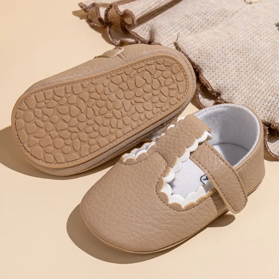 2025 Spring New Baby Girl Princess Shoes PU Velcro Baby Toddler Shoes Baby Shoes — feature 12