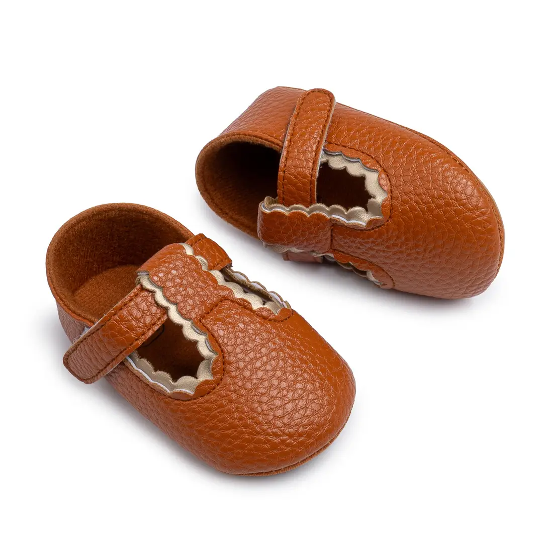 2025 Spring New Baby Girl Princess Shoes PU Velcro Baby Toddler Shoes Baby Shoes — feature 16