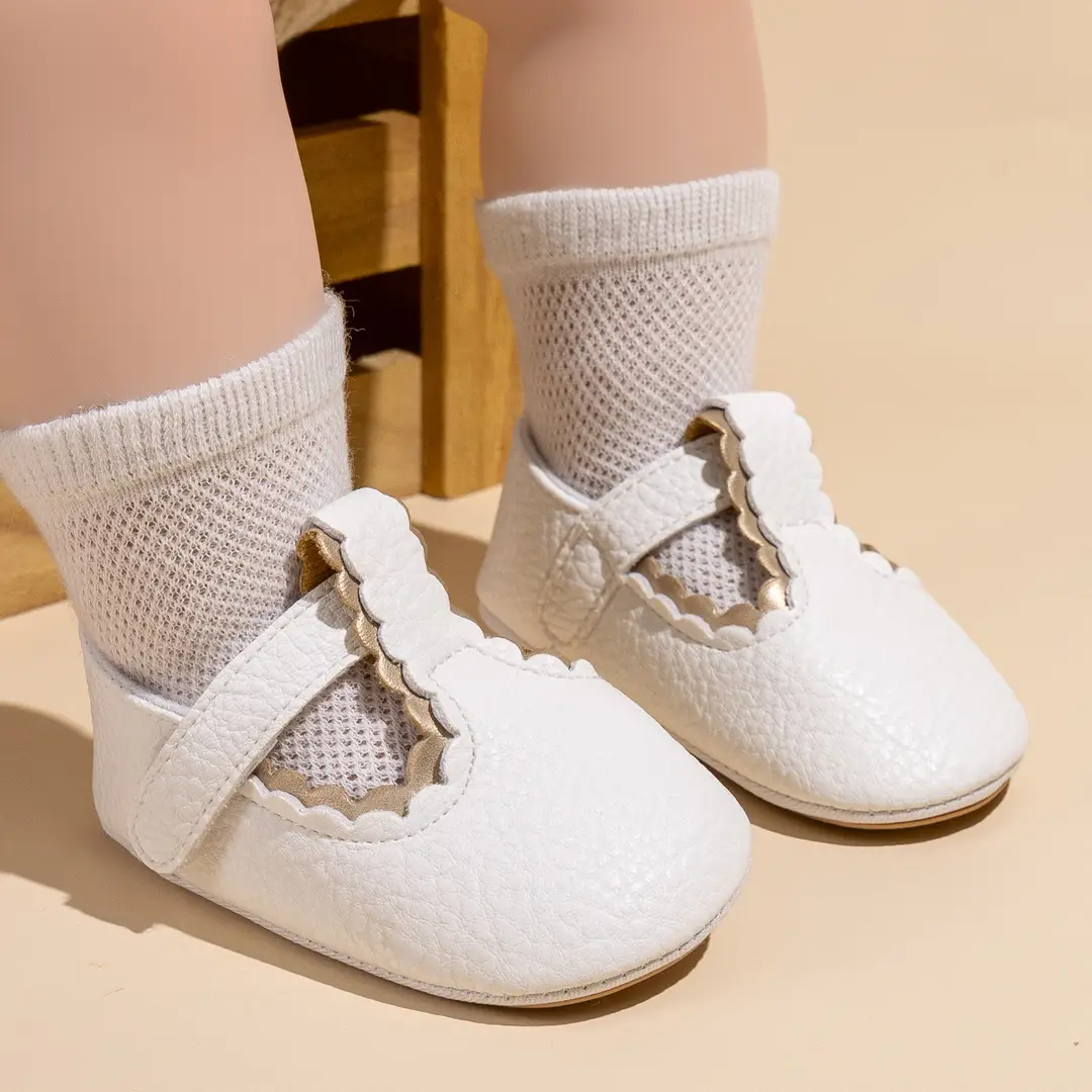 2025 Spring New Baby Girl Princess Shoes PU Velcro Baby Toddler Shoes Baby Shoes — feature 8