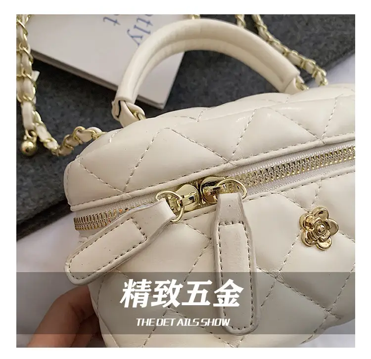 Black Quilted Chain Handbag for Women 2025 Spring — feature 11