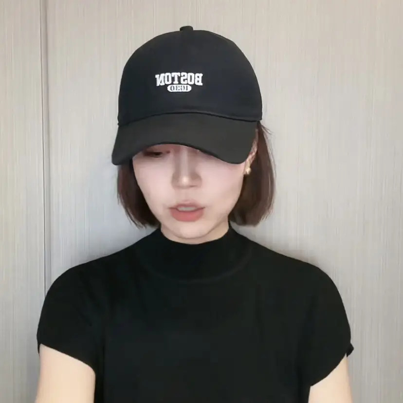 Women's Big Head Baseball Cap Brown 2025 Winter - Image 13