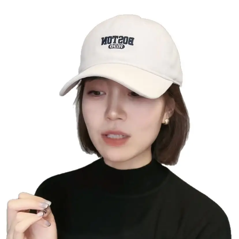 Women's Big Head Baseball Cap Brown 2025 Winter - Image 14