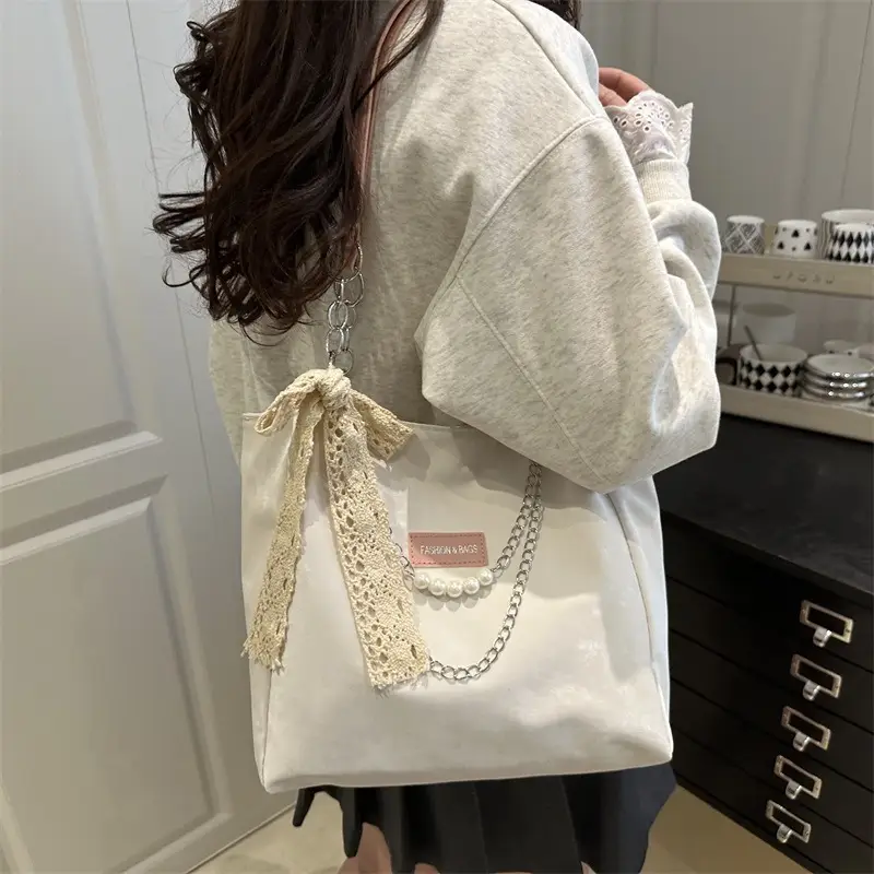 Large Capacity PU Leather Shoulder Bag for Women - Image 5