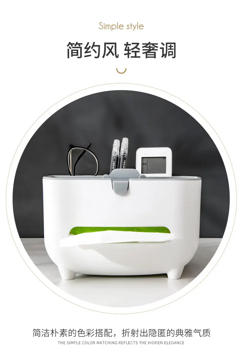 Nordic Pink Tissue Box for Home Living Room — feature 7