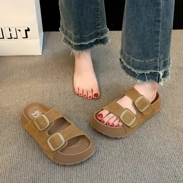 Women's Retro Slippers with Thick Sole 2025 Summer - Image 6