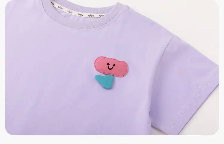 Dudujia Blue Short Sleeve T-Shirt for Boys Girls — feature 30