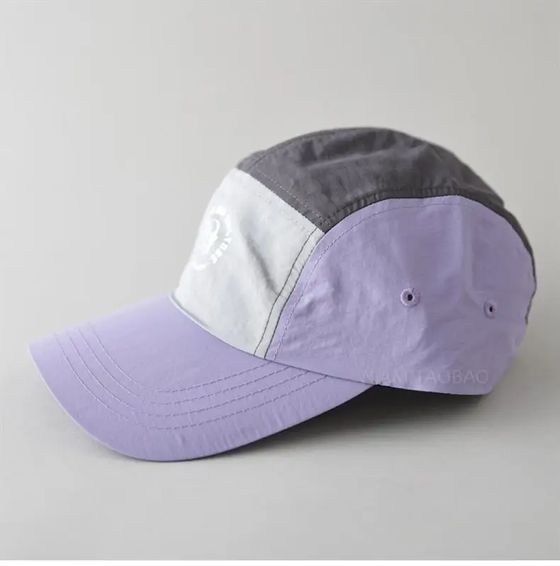 Women's Purple Gray Cap with Logo — feature 6