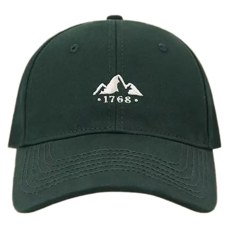 Brown Embroidered Baseball Cap for Kids & Travel