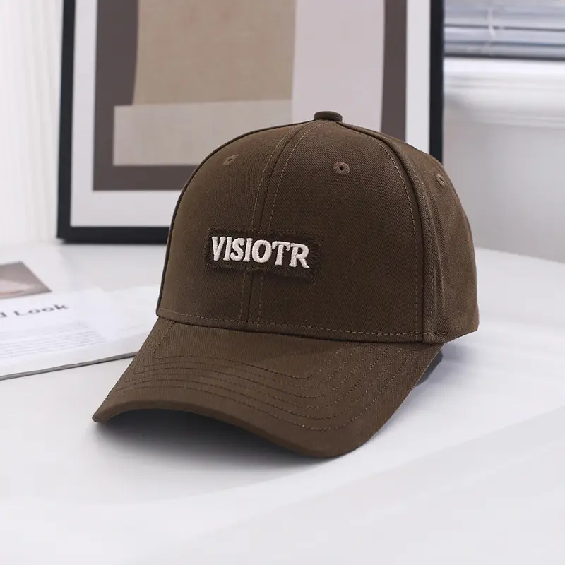 Women Pink Visitor Baseball Cap with Embroidered Logo - Image 3