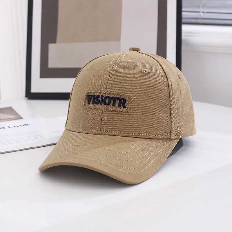 Women Pink Visitor Baseball Cap with Embroidered Logo - Image 6