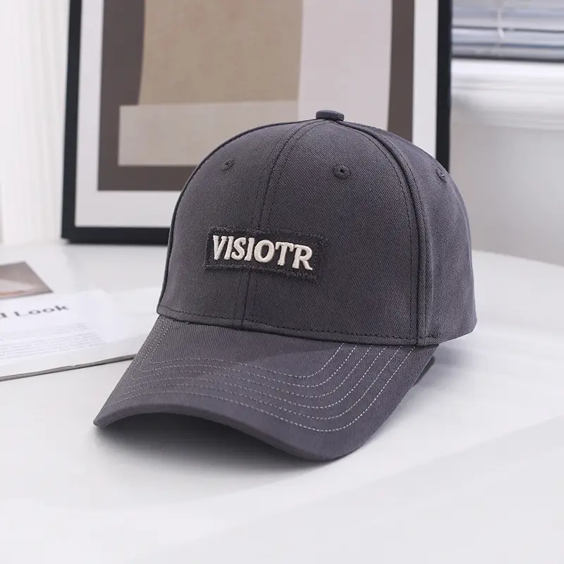 Women Pink Visitor Baseball Cap with Embroidered Logo - Image 8