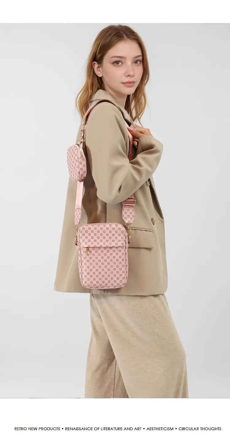 Women's 2-Piece Mobile Phone Shoulder Bag Set — feature 12