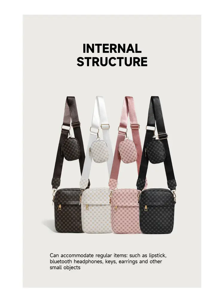 Women's 2-Piece Mobile Phone Shoulder Bag Set — feature 7