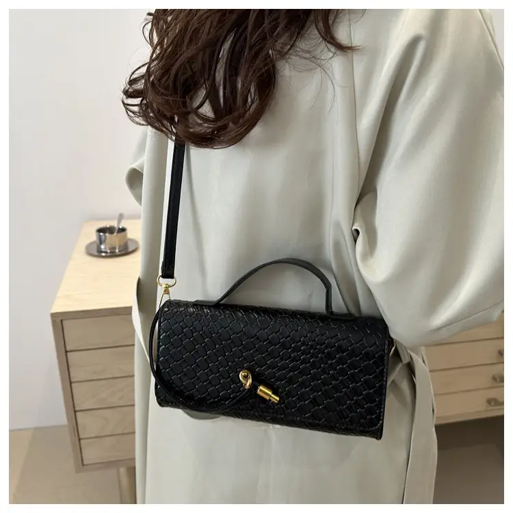 White Woven Crossbody Bag for Women — feature 20