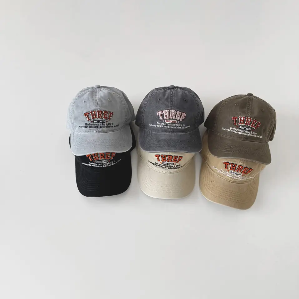 Kids Cap Spring Autumn Korean Embroidered Letter Stylish All-match Casual Sunshade Baseball Cap for Boys and Girls - Image 9