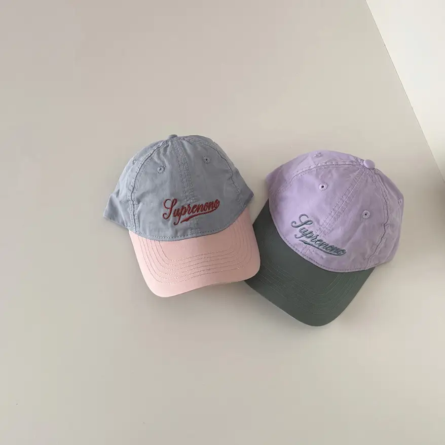 Silver Sunshade Cap for Girls Boys Spring Autumn - Image 3