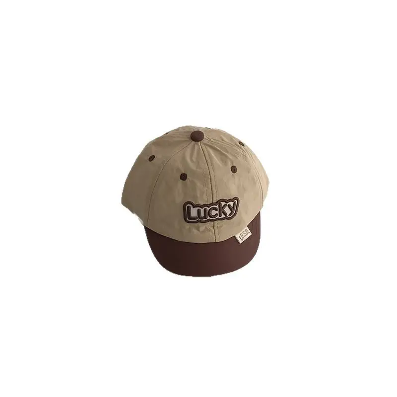 One Pan Baby Cap with Embroidered Letter Design - Image 9