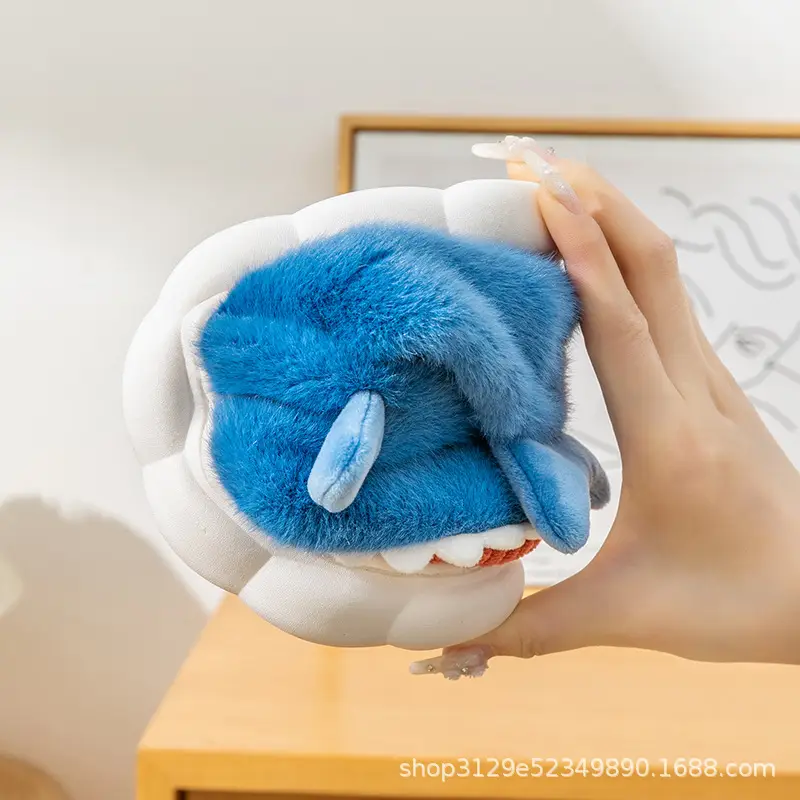 Shark Cotton Slippers Men's Winter Indoor Home Cute Warm Thickened Non-Slip Cross-Border Cotton Shoes for Couple Women