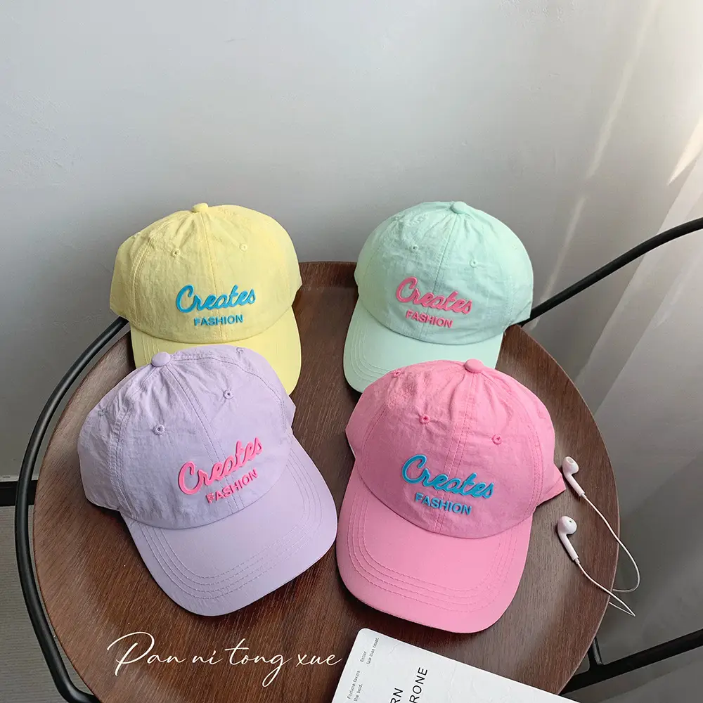Bright Pink "Creeper" Cap for Boys Summer — feature 22