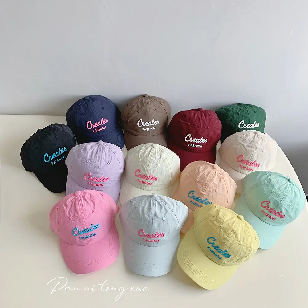 Bright Pink "Creeper" Cap for Boys Summer — feature 27