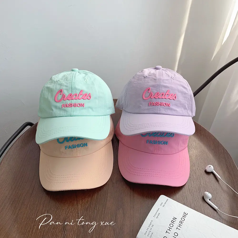 Bright Pink "Creeper" Cap for Boys Summer — feature 32