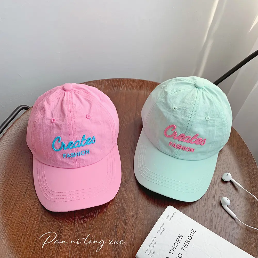 Bright Pink "Creeper" Cap for Boys Summer — feature 33