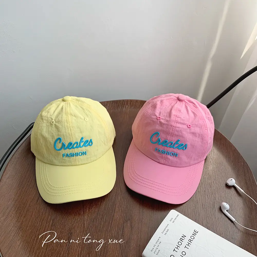 Bright Pink "Creeper" Cap for Boys Summer — feature 36