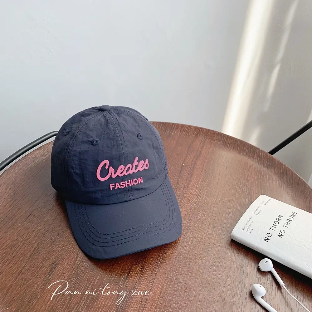 Bright Pink "Creeper" Cap for Boys Summer - Image 2