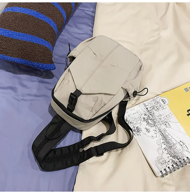 Black Unisex Lightweight Daily Backpack — feature 25