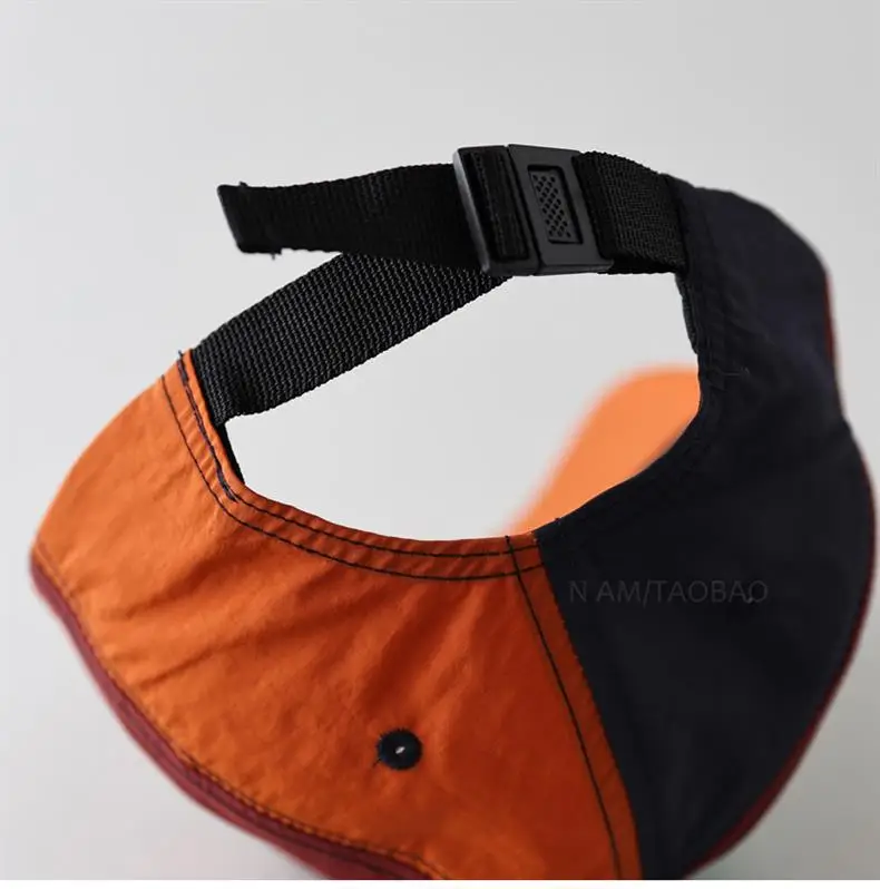 New Bear Embroidered Baseball Cap Dark Blue Green Orange — feature 8